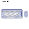 Logitech КОМБО ИКОНА ПОП Беспроводной набор клавиатуры и мыши