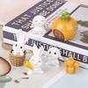 7Pcs Diy Mini Miniature Fairy Garden Rabbit Decor Craft Ornament Accessories