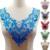 Embroidered Lace Collar Hollow Out Lace Fabric Trim Applique Neckline Women Lace Collar Applique for