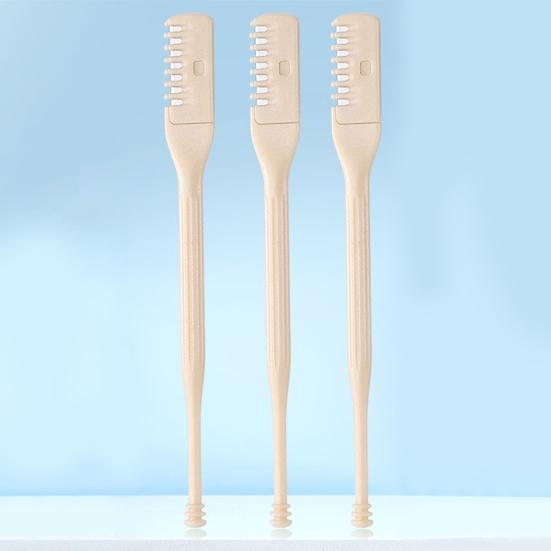 4Pcs 2-In-1 Nose Hair Trimmer Stainless Steel Nose Hair Cutter Portable Nose Clipper Double-Edged Nose Trimmer Remover Tool for Travel