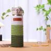 Новый Чехол-Изолятор для Бутылки Воды, Вязаный Крючком, Полый, Портативный Держатель для Бутылки, Фитнес