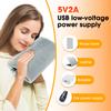 Electric Heated Hand Warmer Cold Protection Winter Warming Pad For Waist Leg Artifact Graphene Hand Heating USB Charging