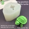 Мультяшная черепаха силиконовая форма DIY модель животного-симулятора помадка шоколад украшение для торта кухонный инструмент для выпечки форма для свечей и мыла