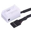 Замена USB-портов AUX и разъема с кабелем, USB-переключатели AUX с кабелем для RCD510 RCD310, Автоаксессуары