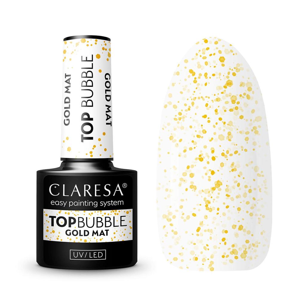 Claresa Top Bubble Gold Matt No Wipe -5G