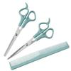 3Pcs/set Hairdressing Scissors Thinning Shears Hair Cutting Barber Scissors Flat Tooth Comb Set Salon Hair Styling Tools