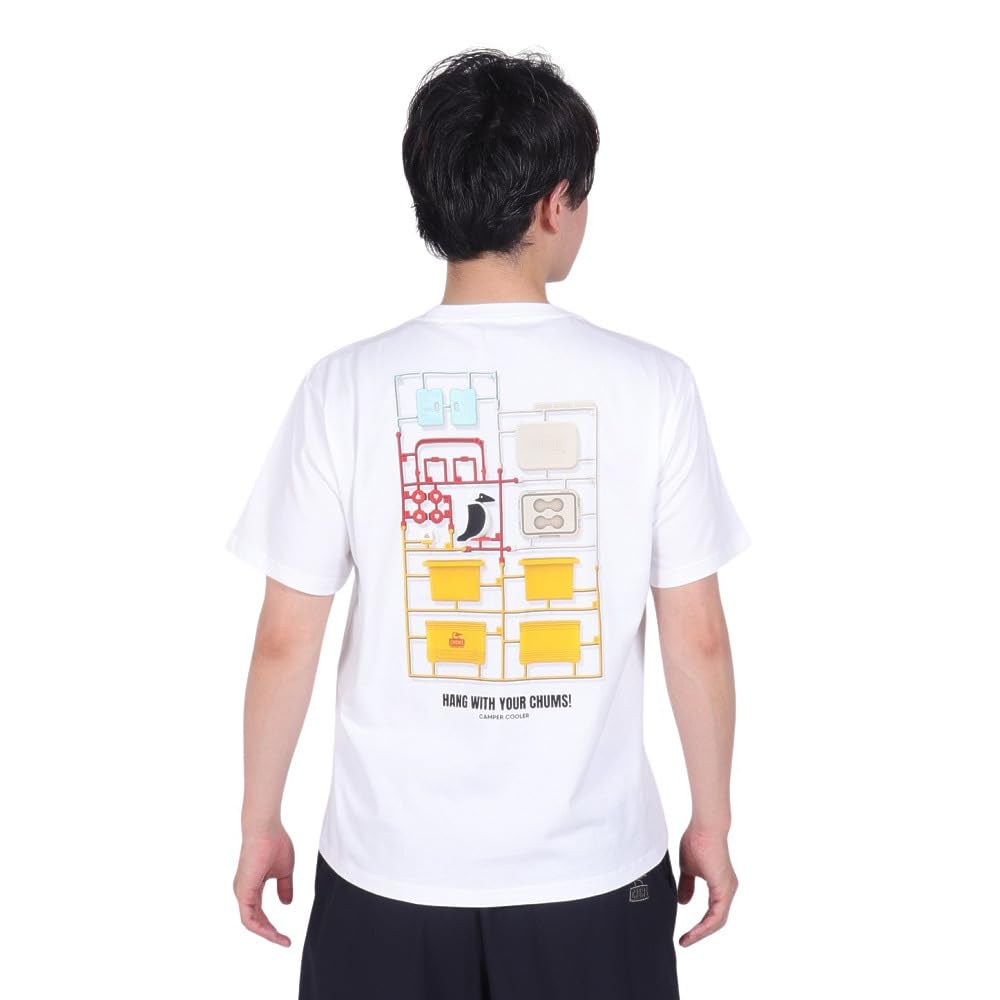 Футболка Camper Cooler Pocket White [Chums] Футболка мужская