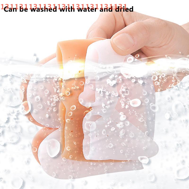 1Pair Soft Forefoot Pads Silicone Gel Pointe Toe Finger Cover Pain Protector High Heels Gel Pads For Feet Ballet Foot Care