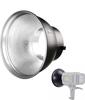 Authorized Godox Reflector 7 Inch Bowens Mount with Hole for Umbrella with MS300 AD600Pro AD400Pro [Japan Distributor] AD-R6 [Compatible SK400ii]