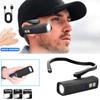 Новая Сенсорная Фара на Голову USB-перезаряжаемый Светодиодный Фонарик Налобный Фонарь Налобный Фонарь для Ушей Наружный Водонепроницаемый Кемпинг Бег Рыбалка Фонарь