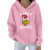 Women's Christmas  Hoodie Funny Cute Christmas Holiday Sweatshirt Pullover