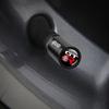AUW3  For Nissan Nismo Qashqai J11 J10 Patrol Rogue T32 Xtrail Juke Versa Car Styling 3D Metal Wheel Tire Valve Stem Caps Accessories