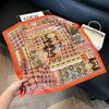 Spring and summer square scarf Korean version of women's scarf decorative binding wrist exquisite foreign style neck protection windproof headscarf