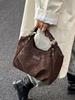 2025 Retro Autumn Suede Bucket Tote - Women's Casual Shoulder Bag