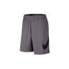 Large Logo Breathable Mid-Rise Casual Shorts Men Shorts Dark-Gray CN9773-056