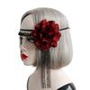 Party Costumes Hair Accessories Red Rose Crown Halloween Headbands Wedding Garland Hair Wreath
