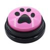Pet Communication Button Dog Toys Recordable Pet Speaking Training Dog Talking Button Cute Claw Print Pattern Dog Accessories