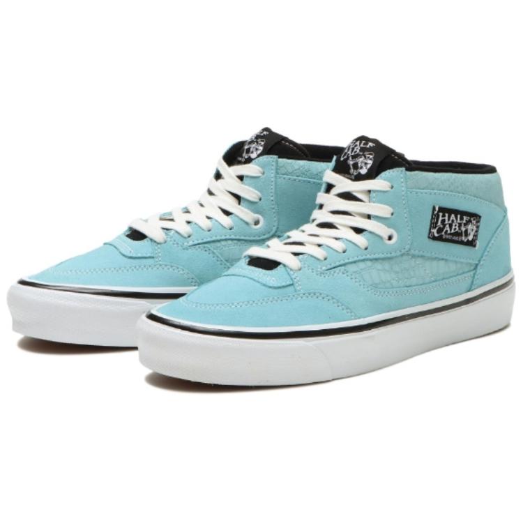 Vans Half Cab 33 DX Croc — кроссовки унисекс Aquatic синие VN0A5KX68EF