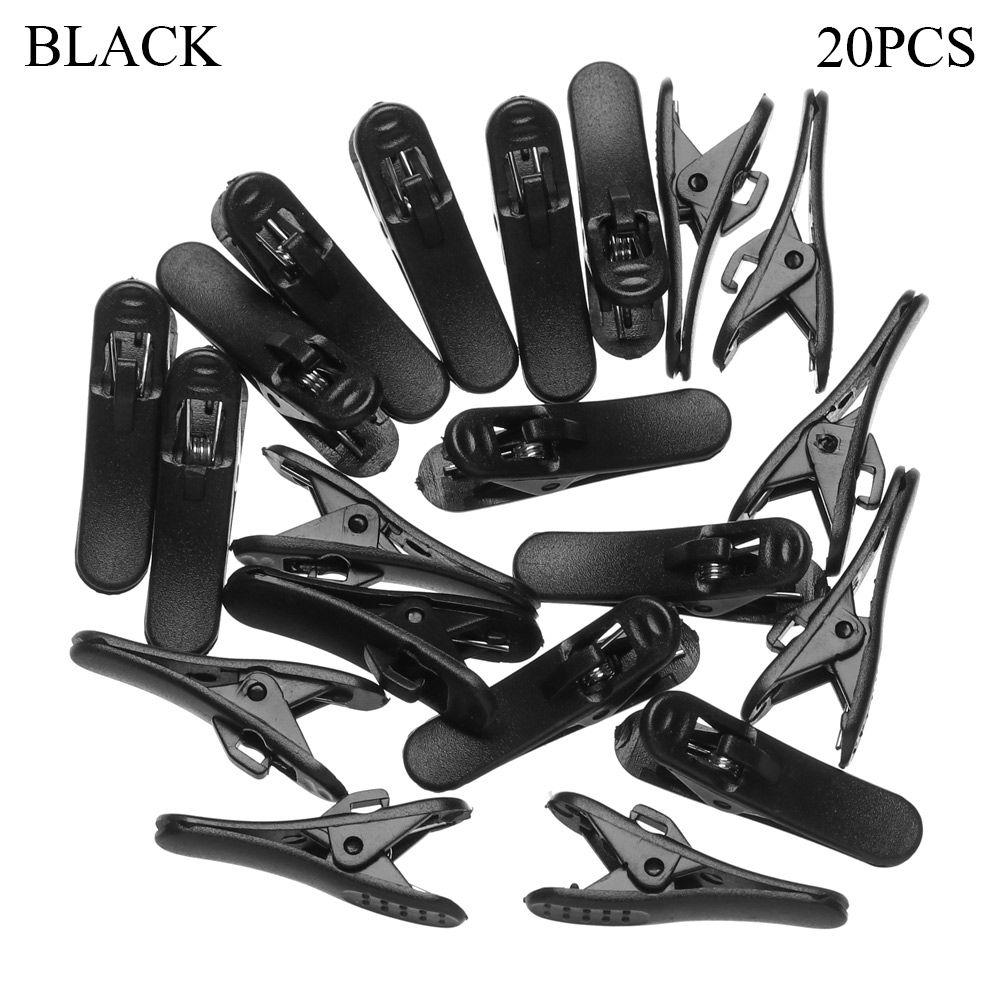 Plastic Shirt Fixed Nip Clamp Organization Holder Cable Wire Clip Headphone Earphone Clips