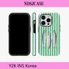Роскошный чехол Clmj SWAG Puerto Verde для iPhone 17 16e 16 15 14 13 12 11 Air Pro Max Plus, магнитная двухслойная задняя крышка