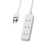 Удлинитель ELECOM с пылезащитными шторками, 4 розетки, 2 м, белый T-ST02N-2420WH