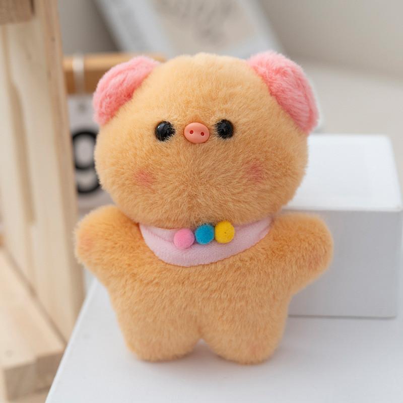 Pig Soft Plush Toy Keychain Toy Dolls With Pp Cotton Filling For Kids Gifts