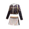 Girls 3 Piece Set Cosplay Costume Stage Performance Dress Up Uniform Children's Party Costumes Summer Fashion Clothes