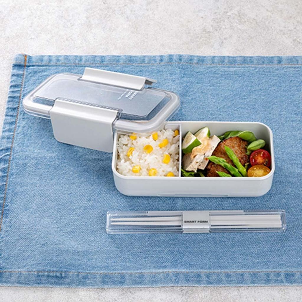 [Iwasaki] 600ml Easy Care Bento Box Light Gray – Bento Box