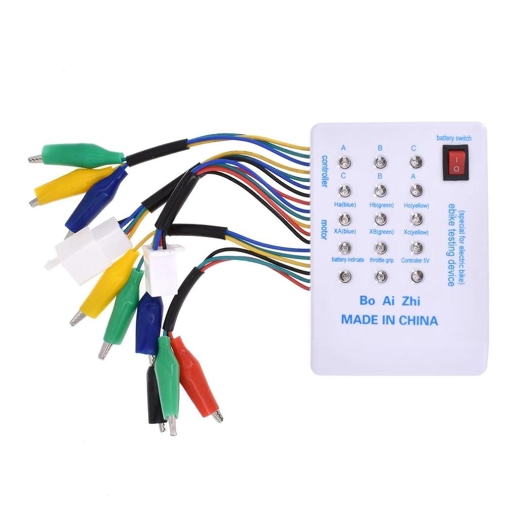 Brushless Motor Tester Electro Car E Bike Scooter Brushless Motor Controller Tester 24V 36V 48V 60V 72V