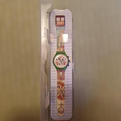 Б/у В хорошем состоянии Корпус кварцевых часов Swatch с хронографом