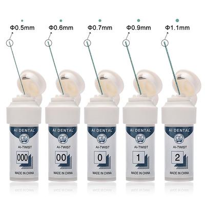 Зубная нить, одноразовый ретракционный шнур для десен, AI-Twist, трикотажная линия для хлопковой резинки, материал для стоматологической нити для лечения зубов