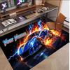 Other Similar Designs Theme Soft Crystal Velvet Rug Custom Name & Text Print Non Slip Floor Rug for Bedroom Living Room