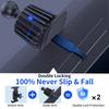 Homhu Car Tablet Holder 4-14 Inch Universal Adjustable Car Air Vent Mount Stand for IPhone IPad Air Mini Samsung Xiaomi Tablets