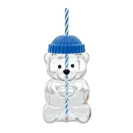 Милая чашка-поильник с трубочкой, милая кофейная кружка 20 унций, забавные стеклянные чашки для кофе, молока, чая, сока, термостойкая стеклянная посуда для вечеринок, дома, офиса