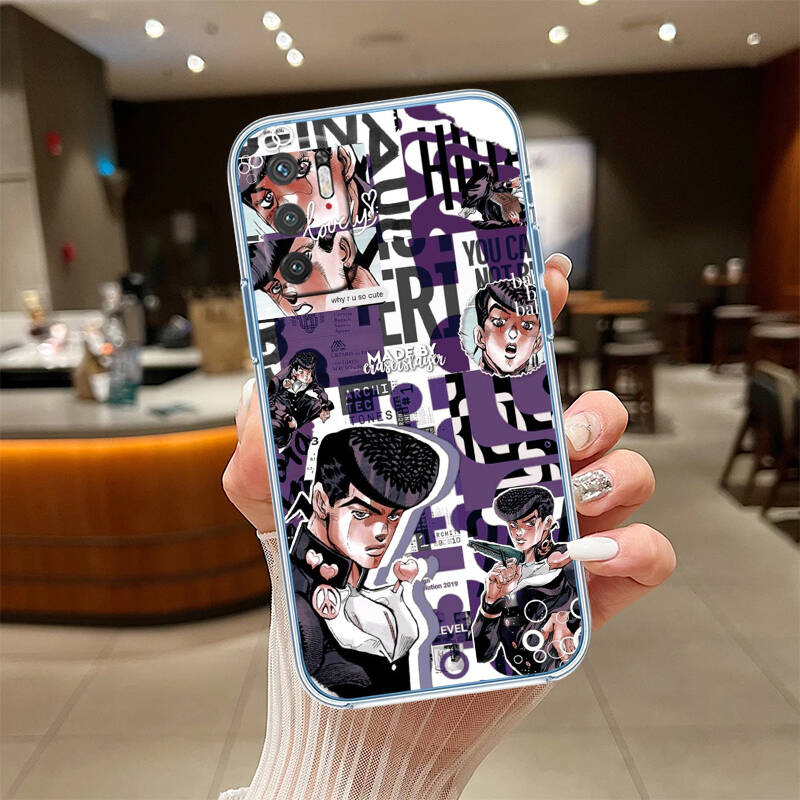 Чехол JoJo's Bizarre Adventure для Motorola E7 E22 E20 E13 E15 E22S E30 E40 G10 G20 G04 G22 G23 G05 G75 G35 G55 G6 G7 G8 G9 Plus Power Play