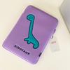Dinosaur Cartoon Laptop Bag Shockproof Girl Computer Bag Tablet Sleeve Bag  File Package