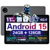 Планшет Android 15 Tabtop A90SL с Helio G99 24 ГБ ОЗУ 128 ГБ Большой IPS Face Беспроводной и Легкий 18 Вт Быстрая 8000 мАч Батарея G99 11-дюймовый 8-ядерный