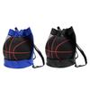 Баскетбольный рюкзак с половиной сетки на шнурке, мяч для хранения во рту, портативный рюкзак с регулируемыми ремнями для занятий спортом