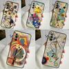 Василий Кандинский абстрактный чехол для Samsung Galaxy A55 A35 A25 A15 A51 A71 A12 A32 A52 A13 A33 A53 A14 A34 A54 Coque