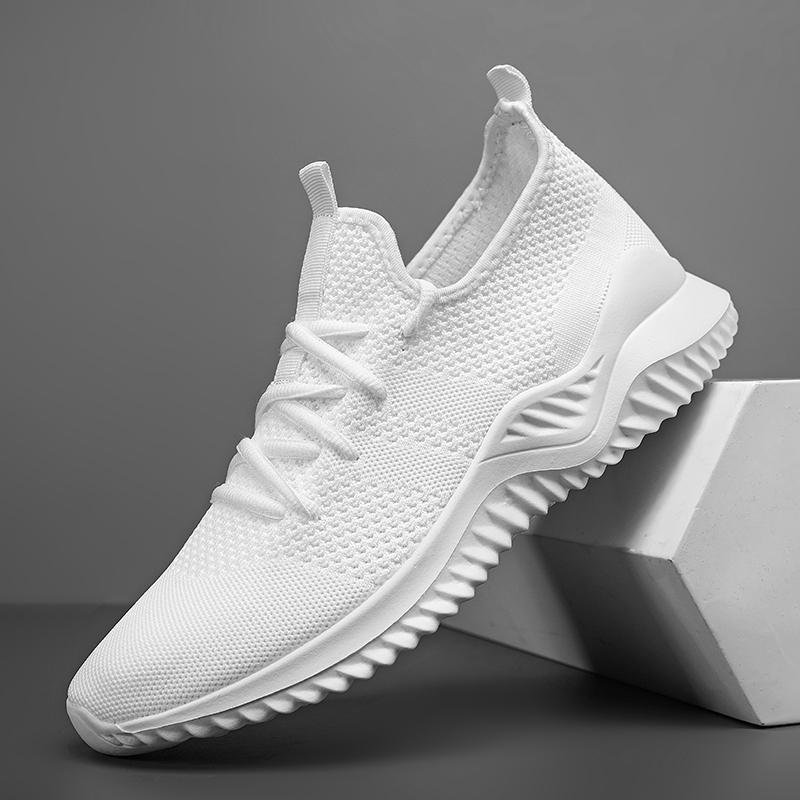 Fashion 2024 New Mesh Breathable Men's Casual Sports Shoes Plus Size Spring and Autumn Walking Fitness Running Men's Shoes