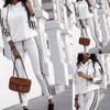 Women's Fashion Women's 2 Piece Set Jogging Suit Casual Pullover Tracksuit Sportswear Long Pants Sweatshirts Outfits Jogging Sets