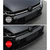 Sport Full Glossy Black Front Center Grille Insert Grill Mesh Cover Molding Trim Garnish for VW Golf MK7.5  Golf R 2018+