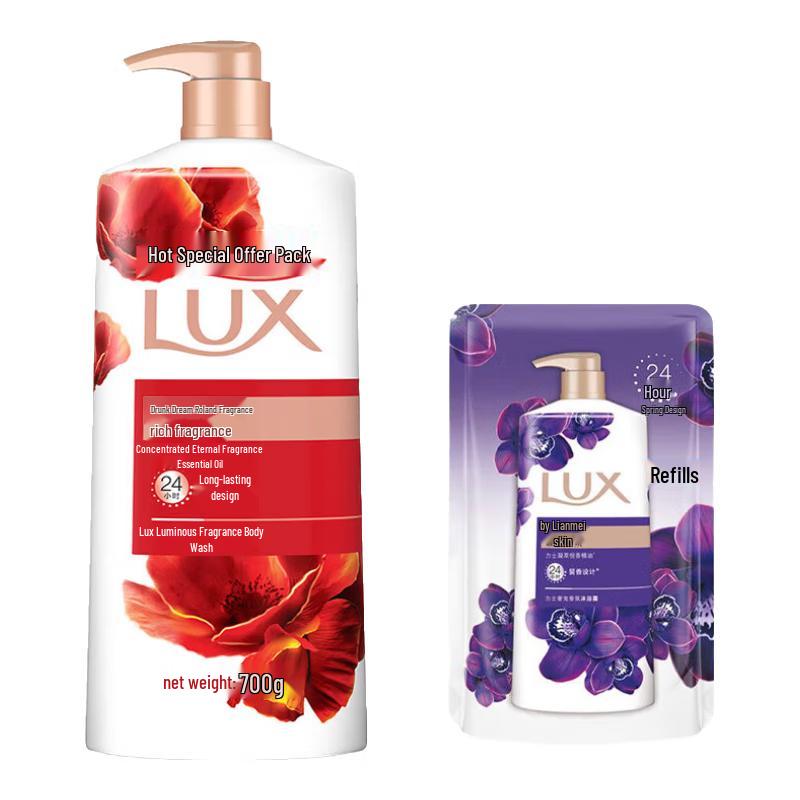 LUX Enchanting Orchid Scent Moisturizing Shower Gel