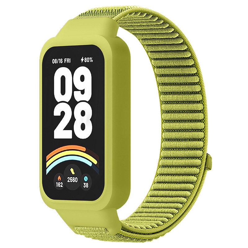 Нейлоновые ремешки для Xiaomi Band 9 Active/Redmi Band 3 Умные часы Браслет Спортивный Дышащий Петля Correa Для Xiaomi Miband 9 Active