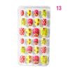 Children Press On Candy Color Self Adhesive Fake Nails False Nails Nail Art Manicure Tips