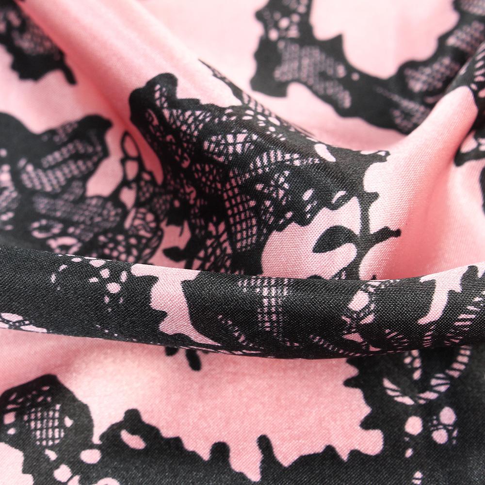 High-quality Luxurious Silk Scarves Headband Scarfs Neck Scarf For Women Chain Silk Scarf Women's Decorative Shawl