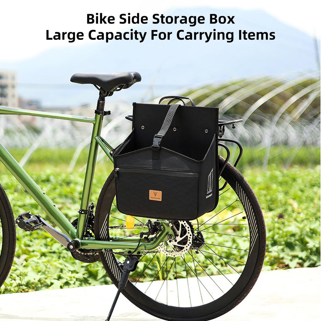 RZAHUAHU 21L Bike Panniers Multifunctional Waterproof Bike Bag Rear Rack Seat Bag for Road Mountain