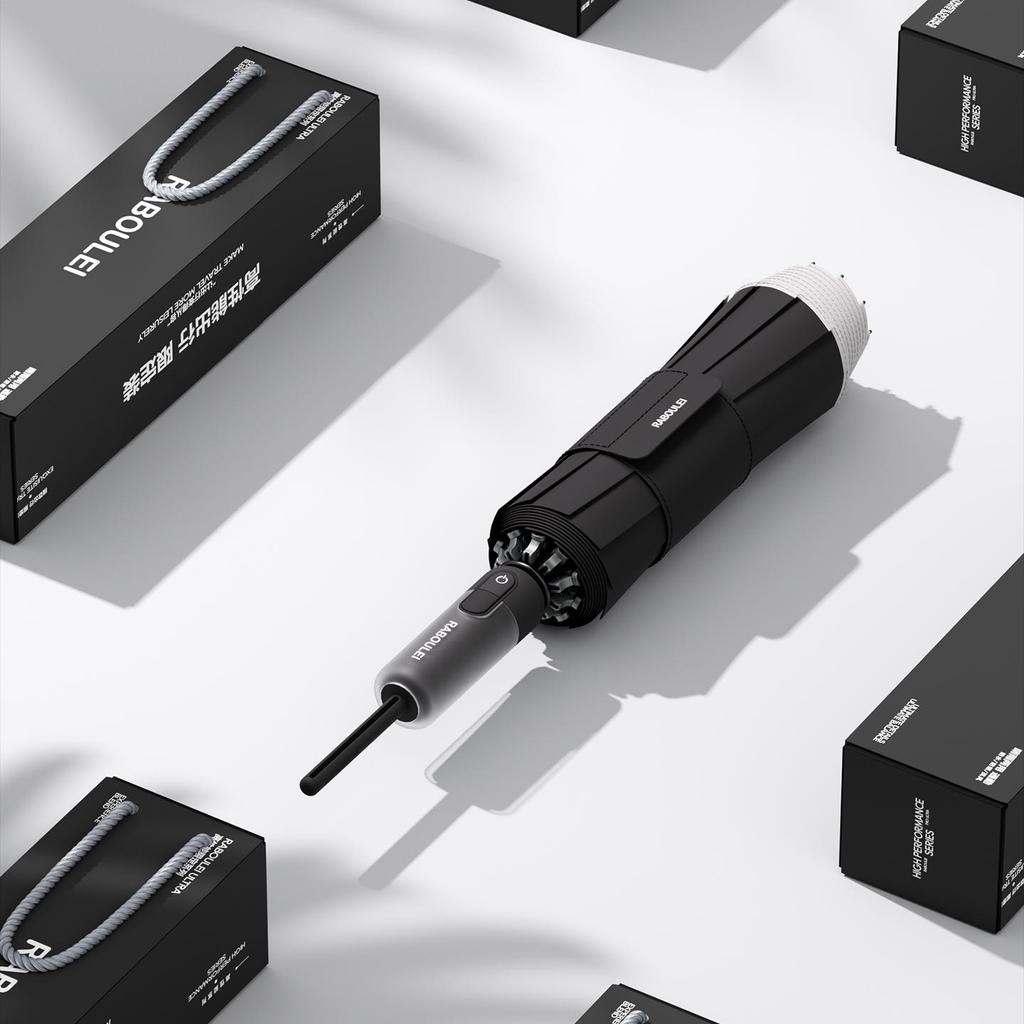 Ультра Обратный Автоматический Ветрозащитный Зонт - Очень Большой, Утолщенный, Усиленный для Сильного Дождя