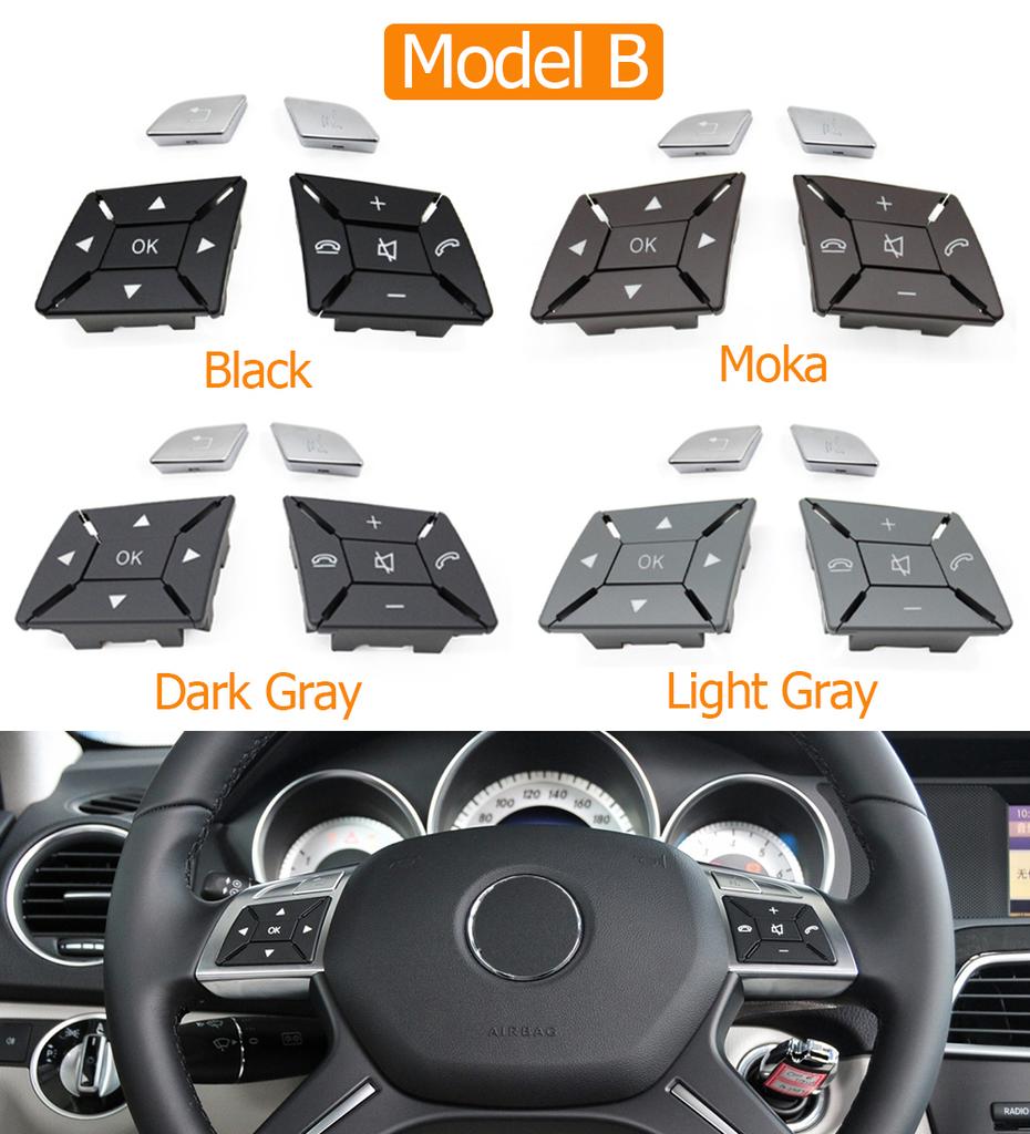 Кнопка переключения меню рулевого колеса автомобиля для Mercedes Benz CEA GLK CLS Class W204 X204 W212 W218 W156 W176 W117 W172 W246
