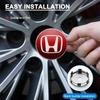 TR1-Enuine Wheel Center Hub Cap Alloy 4 PCS/60MM Wheel Center Cap Replacement For Honda Accord CRV HRV Jazz City Odyssey Accessories